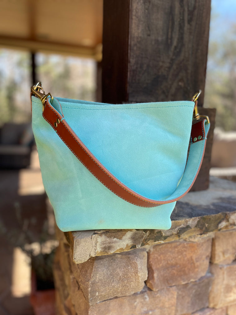 Suede Leather Shoulder Bag