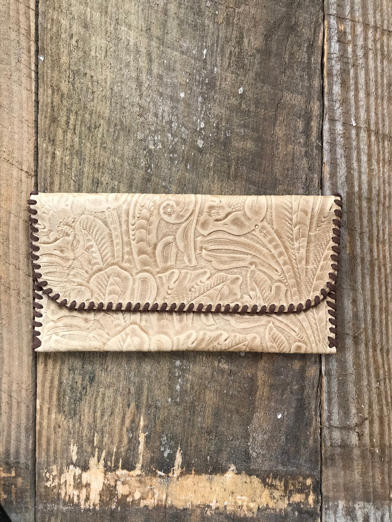 Tooled Leather wallet